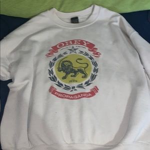 Vintage Obey Propaganda Crewneck Large